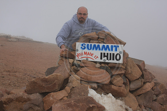 Pike Peak's  14,110 foot Summit